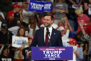 Trump named Senator JD Vance as his running mate.