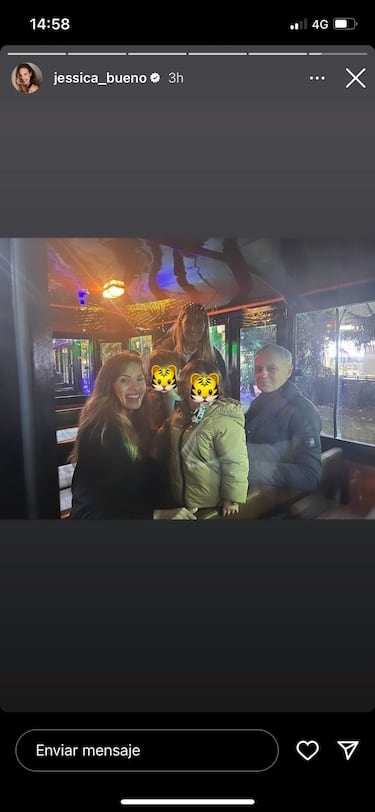 Jessica Bueno recibe el apoyo de los padres de Jota Peleteiro