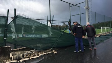 Abegondo tambi&eacute;n sucumbi&oacute; al temporal de Galicia