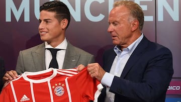 James Rodr&iacute;guez, jugador del Bayern