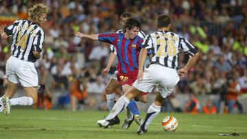 24-08-2005 TROFEO JOAN GAMPER: FC BARCELONA-JUVENTUS
leo MESSI
PUBLICADA 02/09/05 NA MA21 2COL