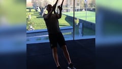 Así se entrena Zidane a falta de jugadores en Valdebebas