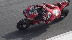 Danilo Petrucci fue el m&aacute;s r&aacute;pido del test con la Ducati.