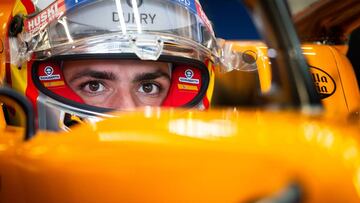 Carlos Sainz (McLaren) en Interlagos, Brasil. F1 2019. 