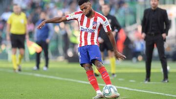 Lemar, durante el Betis-Atl&eacute;tico.