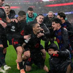 La noche loca del Barça en Lisboa