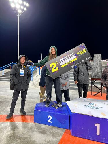 Josefina Tapia se queda con el primer lugar del Open Sudamericano de Skate