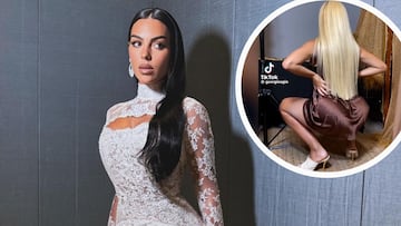 Georgina se supera en un vídeo que va camino de récord: twerking y de rubia