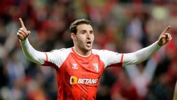 Abel Ruiz, frente al Rangers la temporada pasada.