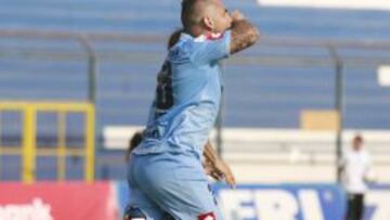 Bogado entr&oacute; en la historia de Iquique gracias a sus goles con la camiseta celeste.