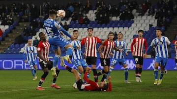 Partido Deportivo de La Coru&ntilde;a - Athletic Club Bilbao B V&iacute;ctor Garcia