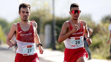 Houssame Benabbou y Alberto Puyuelo,
campeón y subcampeón de Europa