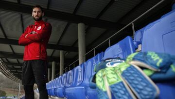 Dani Giménez, elegido mejor portero de la pasada jornada, suma 397’ sin encajar en Riazor.