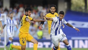 14/05/17 PARTIDO PRIMERA DIVISION
 REAL SOCIEDAD - MALAGA
 MIGUEL TORRES WILLIAN JOSE 