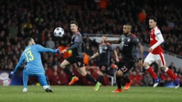 El show de Vidal en la goleada del Bayern sobre Arsenal