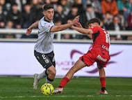 Partido de Liga Hypermotion entre el Burgos CF y el CD Mirandes celebrado en el estadio ‘El Plantío.
Lizancos del Burgos y Bauza del Mirandes
07-03-2026 - RICARDO ORDÓÑEZ