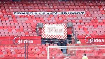 Imagen de la grada de Gol Norte.