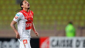 Juan Pablo Pino celebrando gol