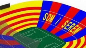 <b>UN ESPECTÁCULO. </b>El Camp Nou siempre se viste de gala para recibir al eterno rival: el Real Madrid.
