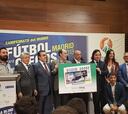 Madrid se prepara para el Mundial de fútbol para ciegos