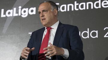 Javier Tebas: "Veo mi estancia en LaLiga como un servicio a España"