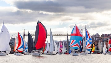 La Regata del Gallo lleva la magia al Puente Colgante y al Abra