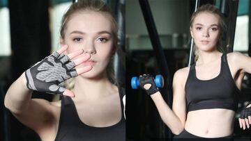 Encontramos estos guantes de entrenamiento resistentes y transpirables