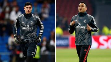 Thibaut Courtois y Keylor Navas.