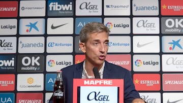 PM01 PALMA DE MALLORCA (ISLAS BALEARES) 06-09-22.- El CEO de Negocio del RCD Mallorca, Alfonso Díaz, comparece en rueda de prensa para valorar el cierre de mercado de fichajes de invierno y la actualidad del club. EFE/ATIENZA