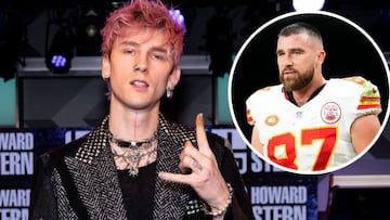 Machine Gun Kelly ofrece medio millón de dólares a Travis Kelce: Esto pide a cambio