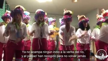 No pod¨ªa ser menos: el Vicente Calder¨®n tiene su propia chirigota