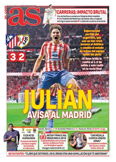 Las portadas de AS de septiembre