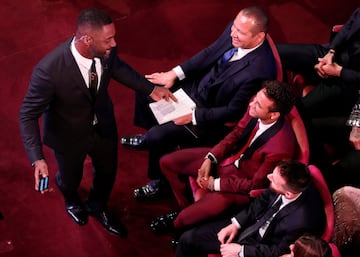 Idris Elba y Lionel Messi