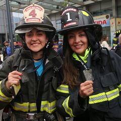 La gran iniciativa de 2 mil bomberos para incentivar el deporte: ¡subieron el Costanera!