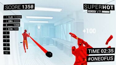 Superhot VR Arcade Edition: nueva versión para salones recreativos