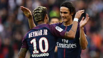 Cavani cierra la polémica con Neymar: "Está todo tranquilo"