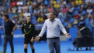 Partido Deportivo de La Coruña - Oviedo. Javier calleja