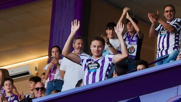 Valladolid 30/8/2025. Tercera jornada de la Liga HIPERMOTION entre el Real Valladolid C.F. Y el Córdoba C.F.
Lachuer
Photogenic/Miguel Ángel Santos