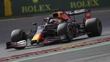 Verstappen durante la carrera del GP de B&eacute;lgica 2020.
