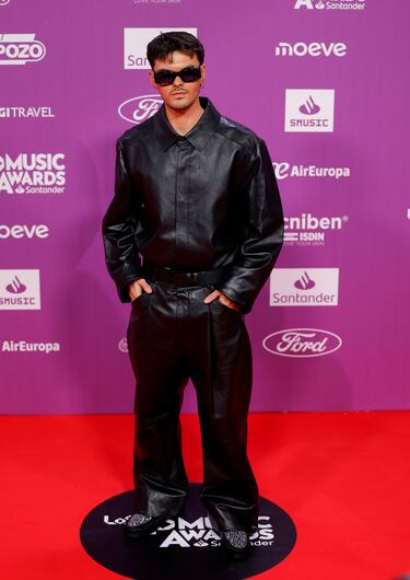 Abraham Mateo posa en la alfombra roja. 