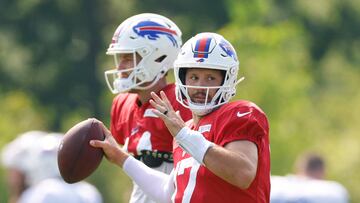 Buffalo Bills QB Josh Allen’s three picks in the team’s joint practice with the Chicago Bears had fans on alert, but there’s another side to the story.