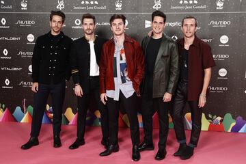 El grupo de pop-rock Dvicio.