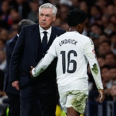 Endrick da la razón a Ancelotti