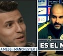 ¿Al City?: los halagos de Guardiola y el Kun a Messi