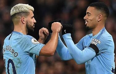 Sergio Aguero equals Alan Shearer's hat-trick record