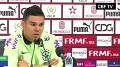 Casemiro habla del interés de Brasil por Ancelotti