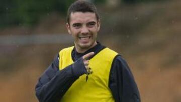 <b>EN ESTADO DE GRACIA. </b>Iago Aspas responde en el campo, pero Herrera le 'premia' con el banquillo.