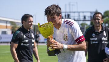 Teun Wilke con la Selección Mexicana en el torneo Maurice Revello.