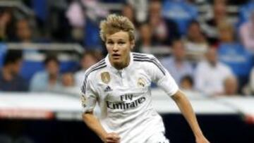 ILUSIONADO. Odegaard se ve en la primera plantilla en la 2015-16.