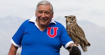 Carlos Campos, leyenda de Universidad de Chile.